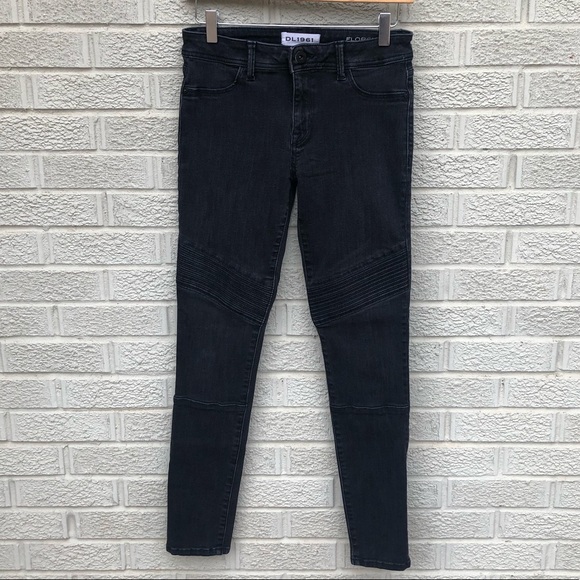DL1961 Florence Instasculpt Moto Skinny Jean - Picture 3 of 8